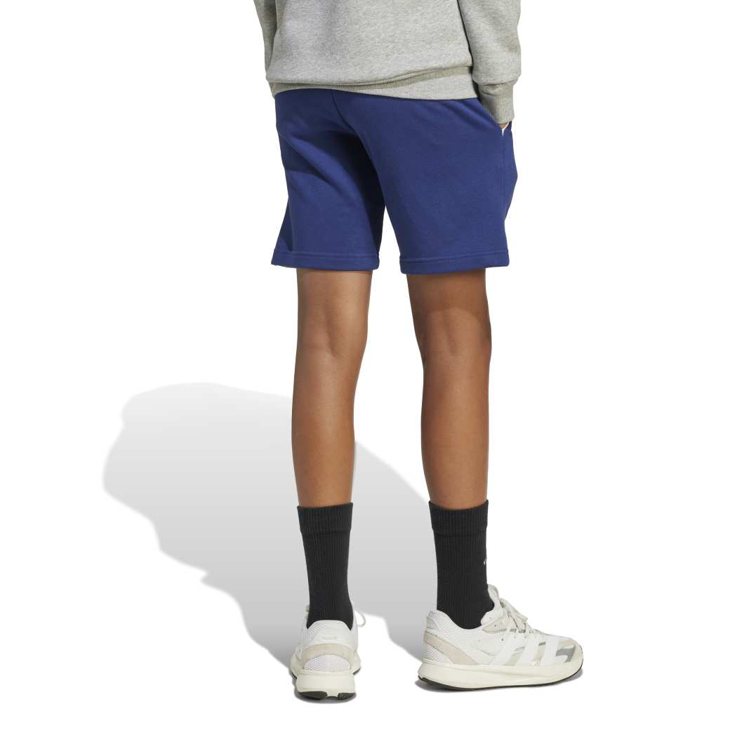 Adidas Bermuda JX6593 INF COLEGIATE JUNIOR Dark BlueWhite Algodao -6-
